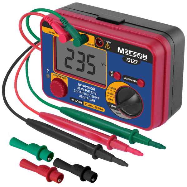 Мегаомметр МЕГЕОН 13127 купить по низкой цене | МАКСПРОФИТ