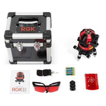 Лазерный уровень RGK UL-21 + штатив RGK LET-170 купить по низкой цене | МАКСПРОФИТ