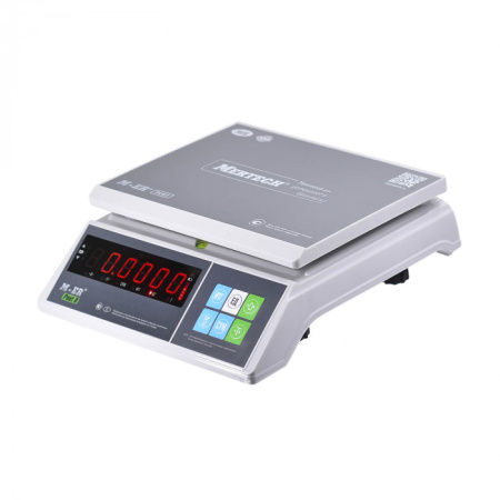 Порционные настольные весы M-ER 326 AFU-3.01 "Post II" LED  (двойной дисплей) купить по низкой цене | МАКСПРОФИТ