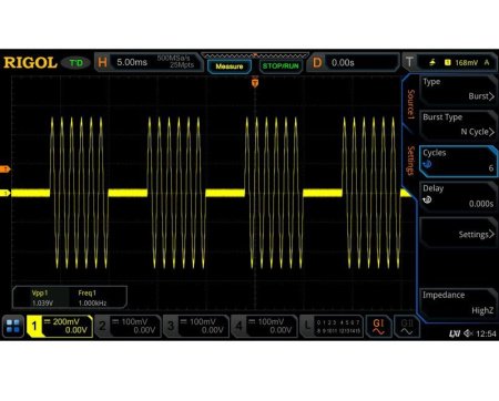 Опция двухканального генератора сигналов Rigol MSO7000-AWG купить по низкой цене | МАКСПРОФИТ
