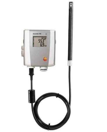 testo Saveris H4 E - 2-канальный Ethernet зонд температуры/влажности, с дисплеем купить по низкой цене | МАКСПРОФИТ