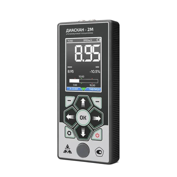 Ультразвуковой толщиномер Техно-НДТ ДИАСКАН-2М (с преобразователями 5 и 10 МГц) купить по низкой цене | МАКСПРОФИТ