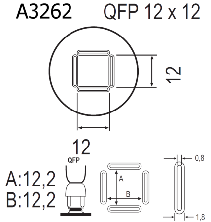Насадка Quick A3262 купить по низкой цене | МАКСПРОФИТ