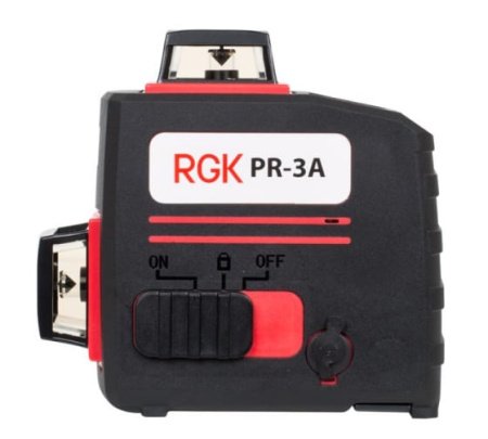 Лазерный построитель плоскостей RGK PR-3A купить по низкой цене | МАКСПРОФИТ