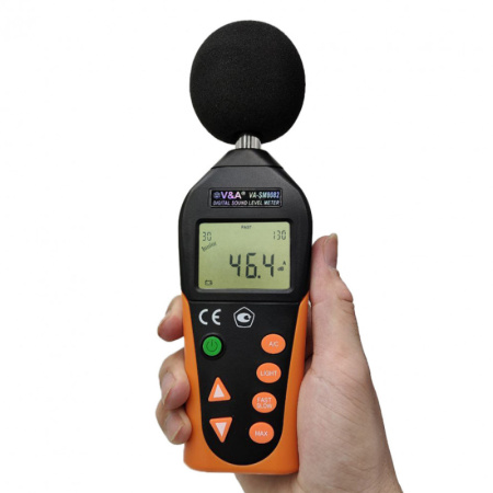 Измеритель уровня звука (шумомер) VA-SM8082 купить по низкой цене | МАКСПРОФИТ