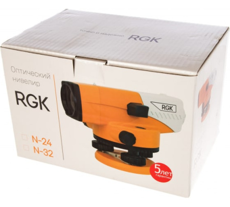 Оптический нивелир RGK N-24 купить по низкой цене | МАКСПРОФИТ