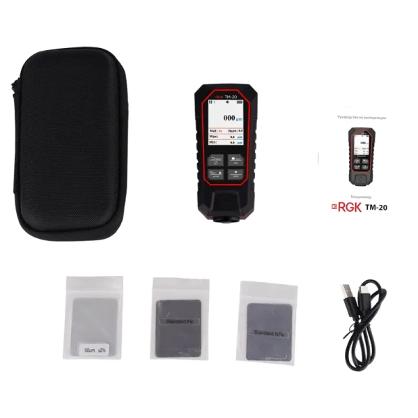 Толщиномер RGK TM-20 купить по низкой цене | МАКСПРОФИТ